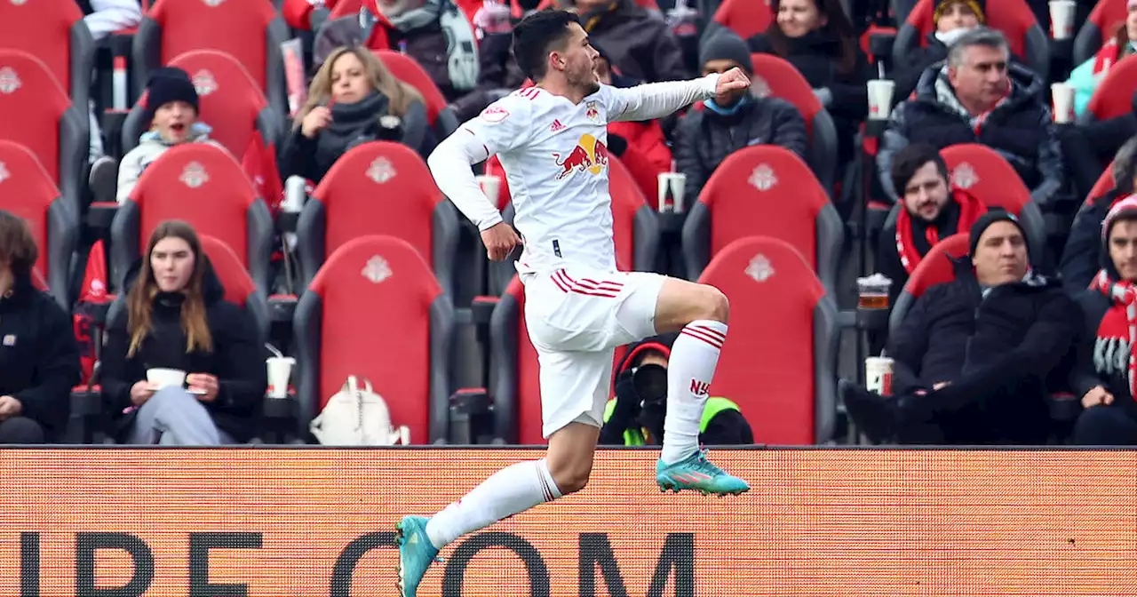 Morgan has hat trick, Red Bulls cruise past Toronto