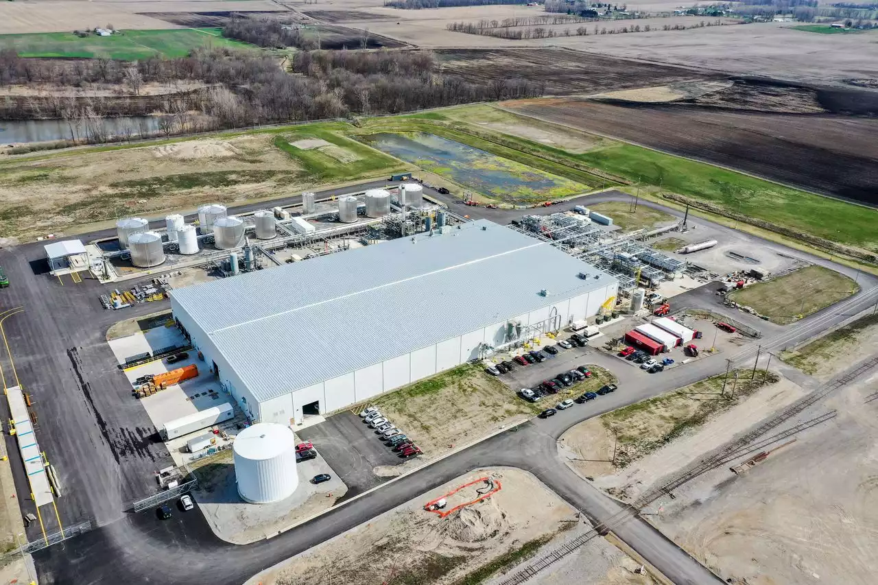 Recycling the once unrecyclable: A technology born in Akron is taking shape in rural Indiana