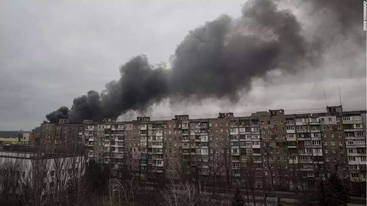 'A family died... in front of my eyes': Mayor in Kyiv suburb laments civilian deaths as people try to flee the Russian attack on Ukraine