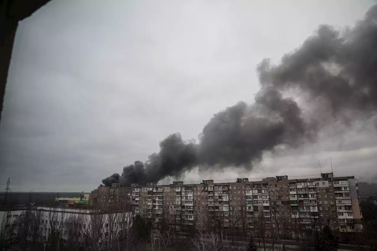 Krieg in der Ukraine - Angriffe auf Mariupol werden fortgesetzt