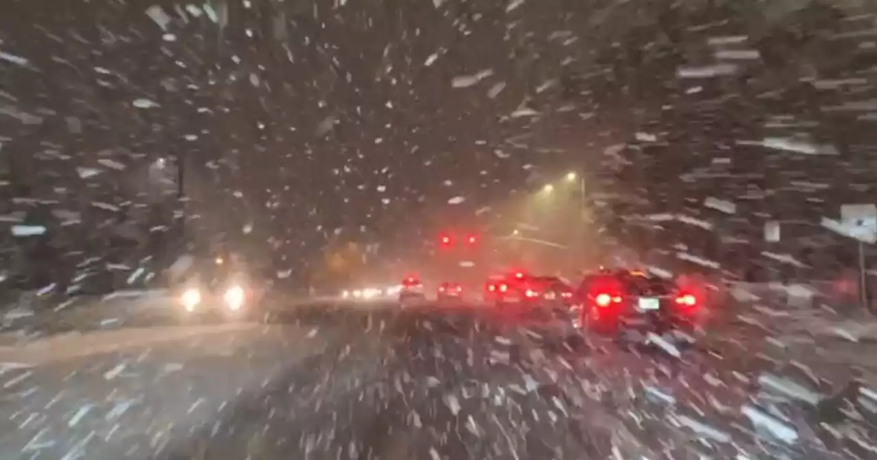 Winter storm hitting Utah, expected to continue through late morning