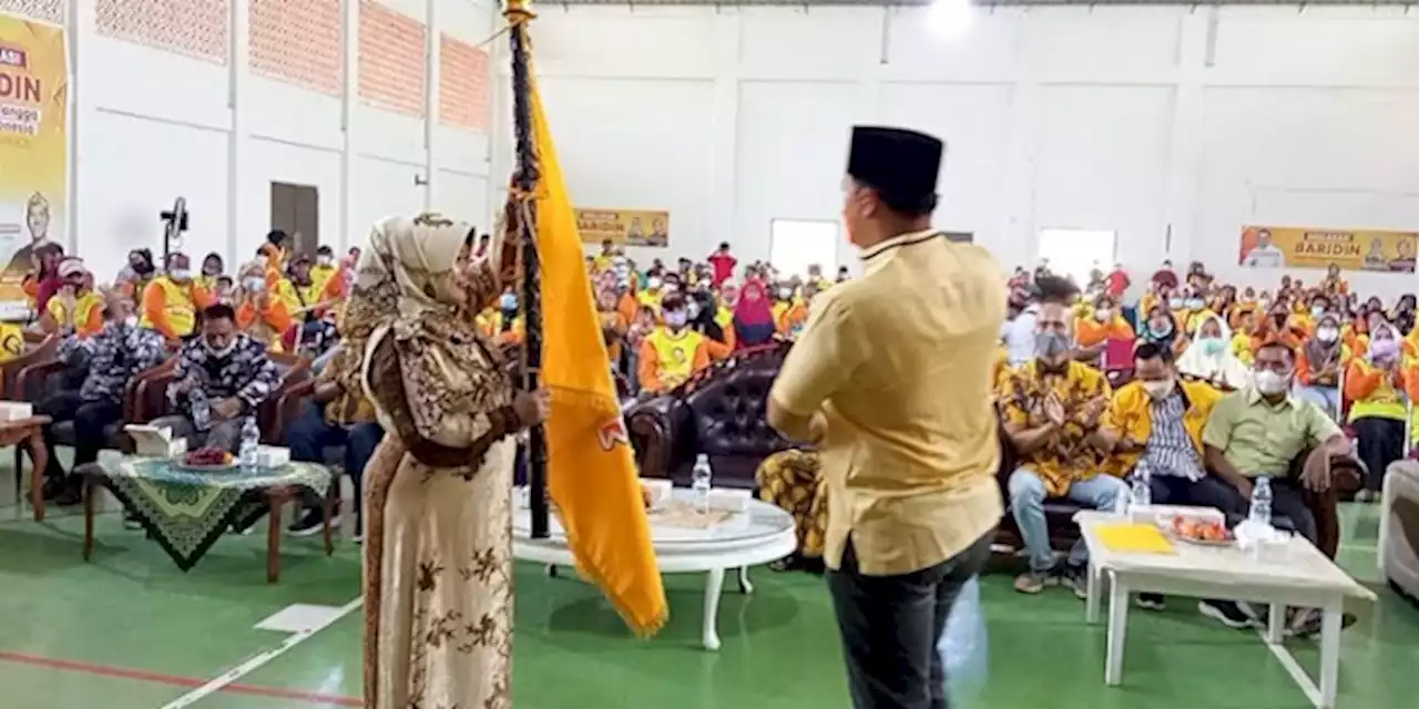 Ribuan BARIDIN Siap Antarkan Airlangga Hartarto Jadi Presiden 2024