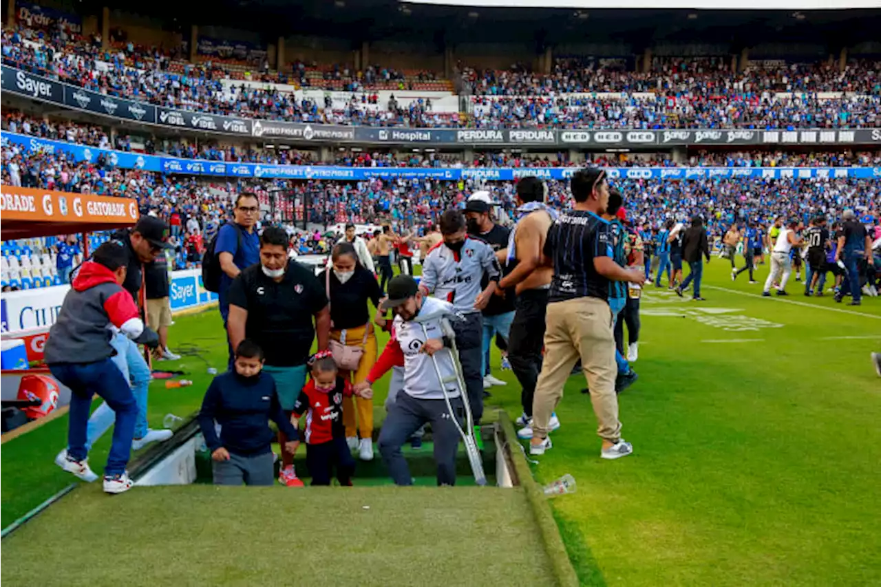 At least 22 injured in brawl at Mexican soccer match