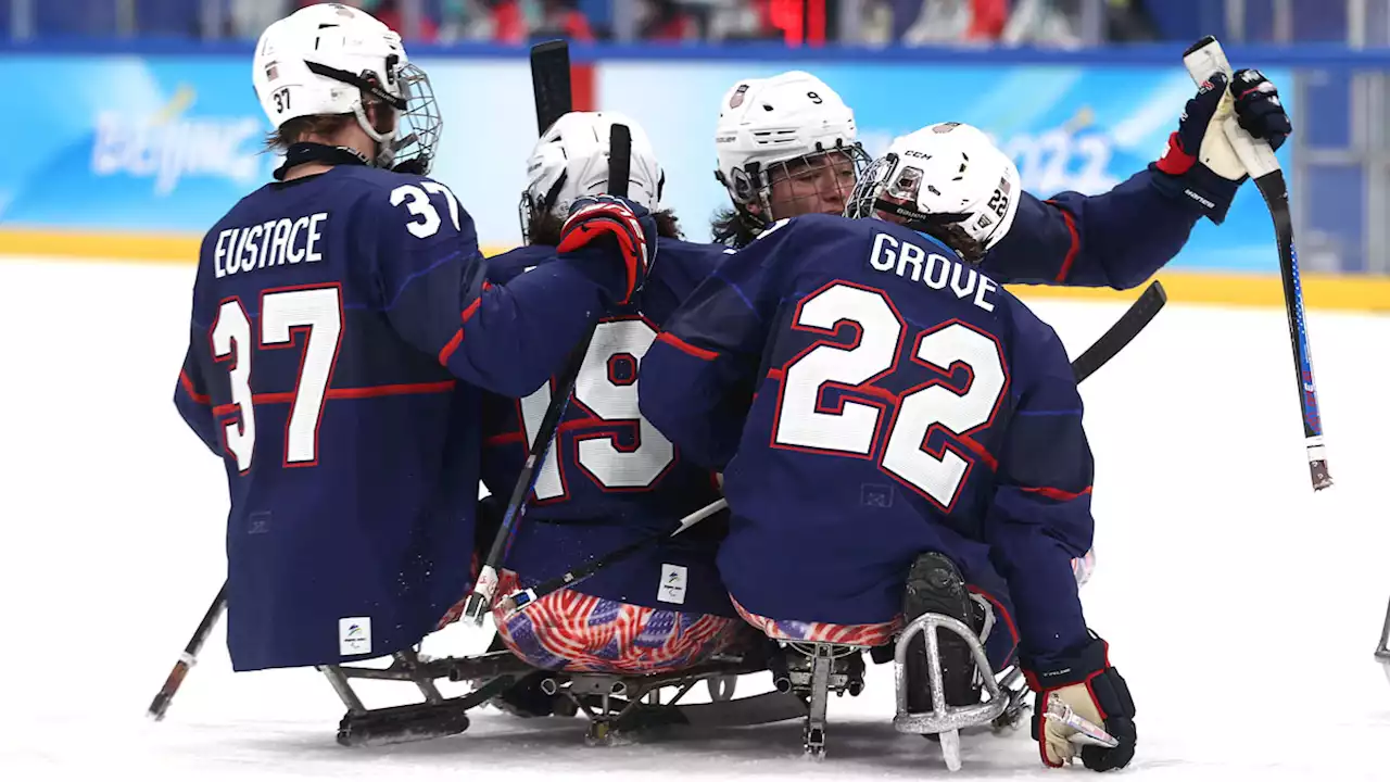 The U.S. Sled Hockey Team Advances to Semifinals After Victory Over South Korea