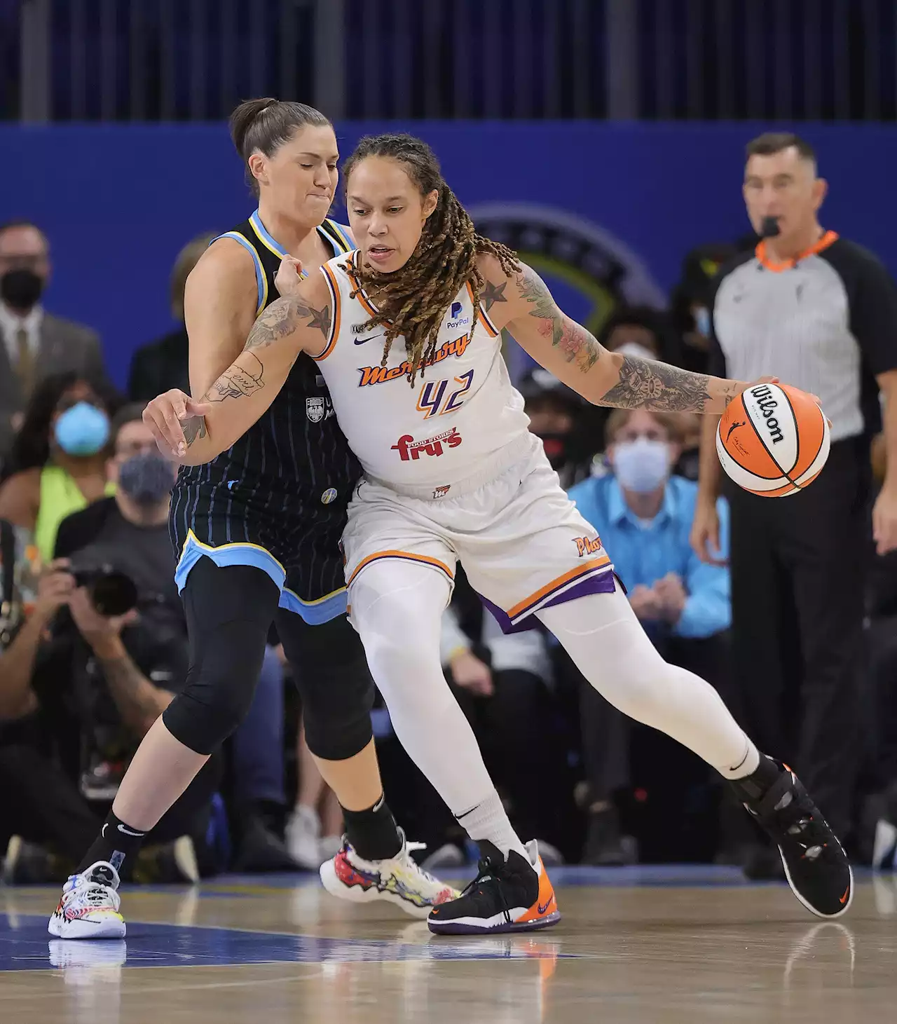 Russia reportedly detains WNBA's Brittney Griner at airport near Moscow