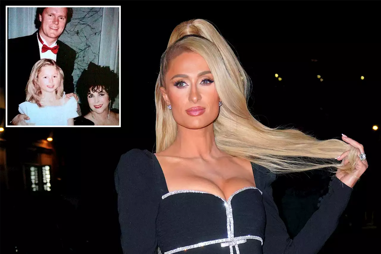 Paris Hilton shares throwback pic with great aunt Elizabeth Taylor: ‘Iconic’