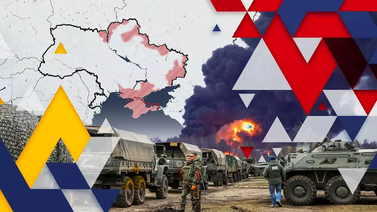 Russia's invasion of Ukraine mapped - what happened on day 10