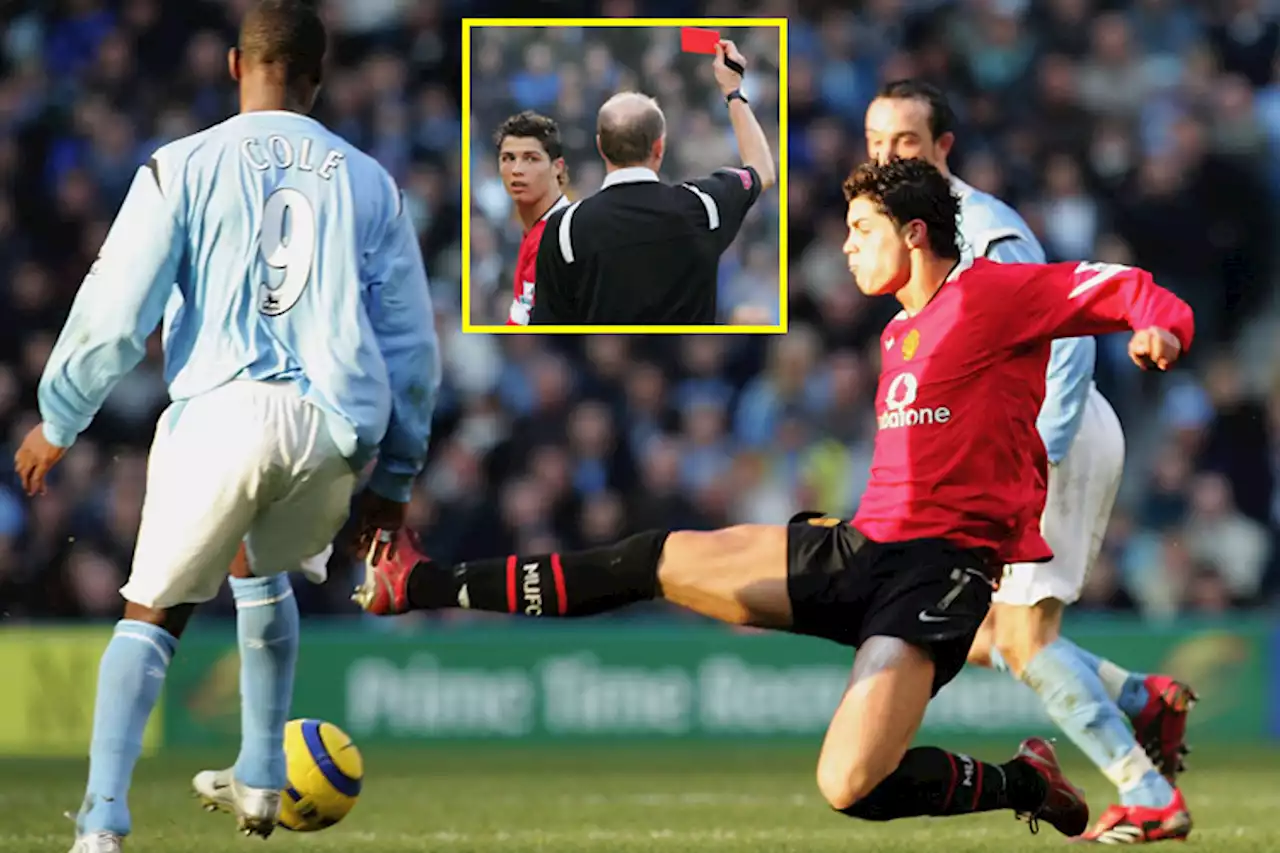 'He got sent off twice!' - How Man City players got in Ronaldo's head in derbies