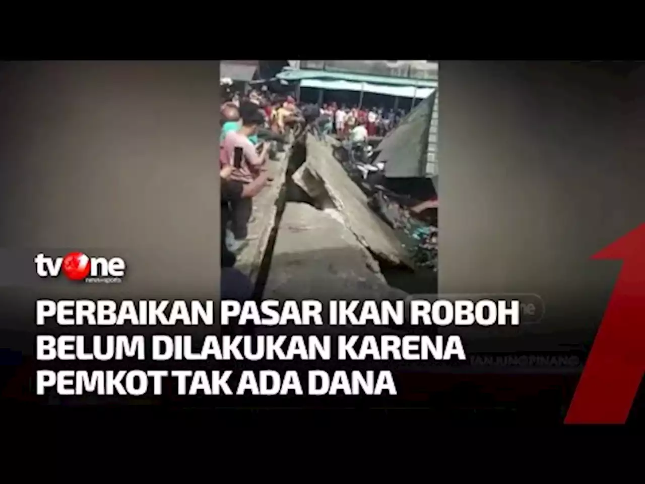 Bangunan Pasar Ikan Sudah Runtuh, 164 Pedagang Akan Direlokasi - tvOne