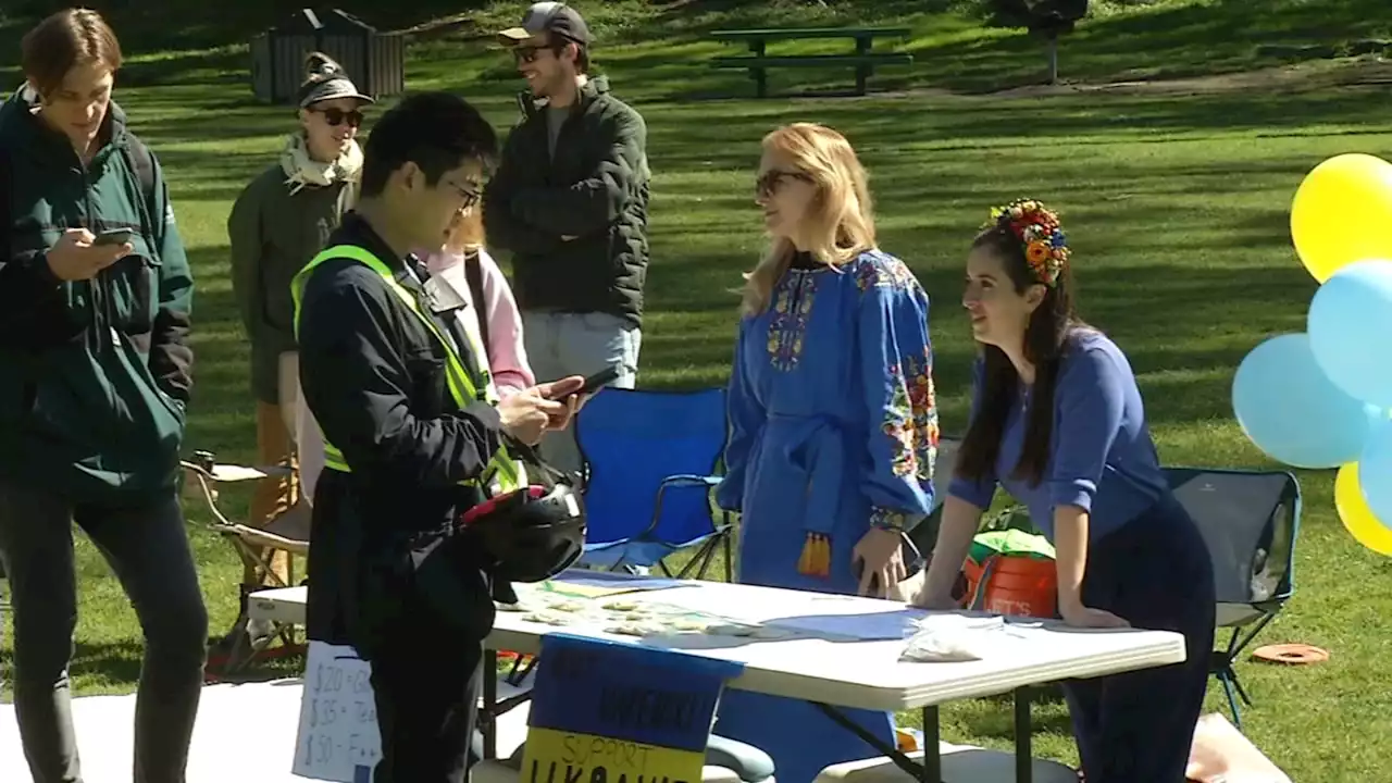 Bay Area shows support for Ukraine with vigils, fundraisers and concerts