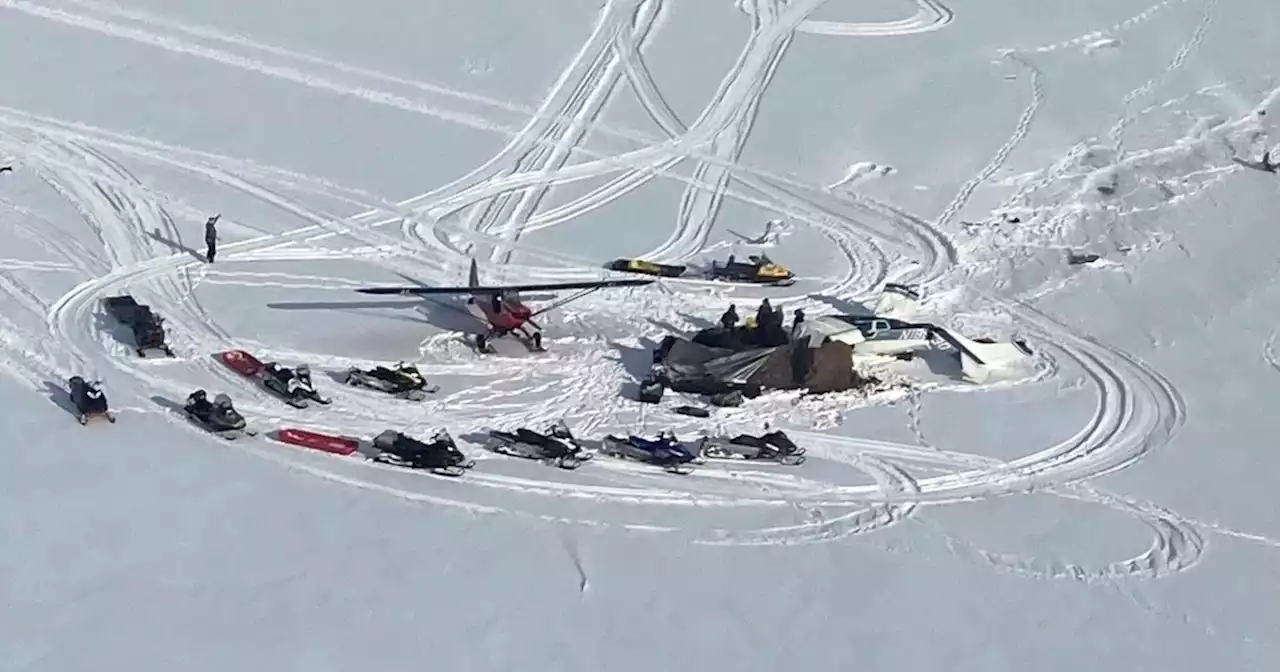 5 injured in plane crash on frozen Lake Iliamna in Southwest Alaska