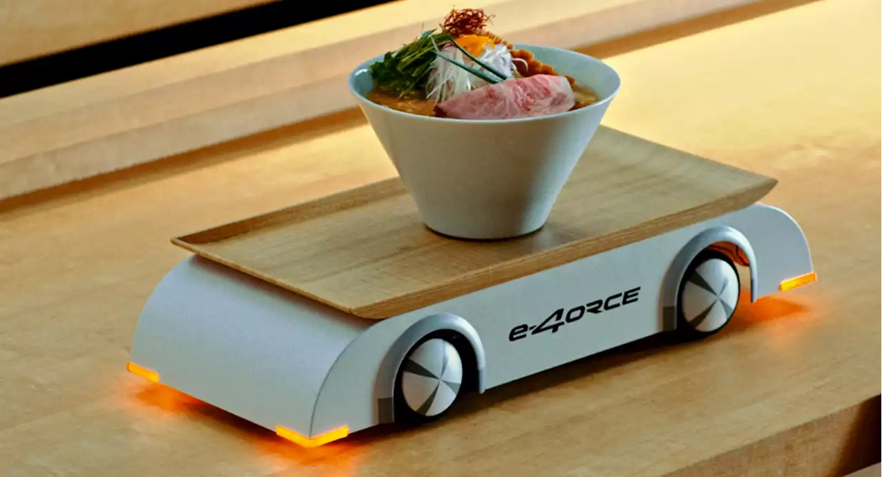 Nissan Uses Ariya's e-4ORCE Technology To Deliver Ramen Bowls Without Spills | Carscoops