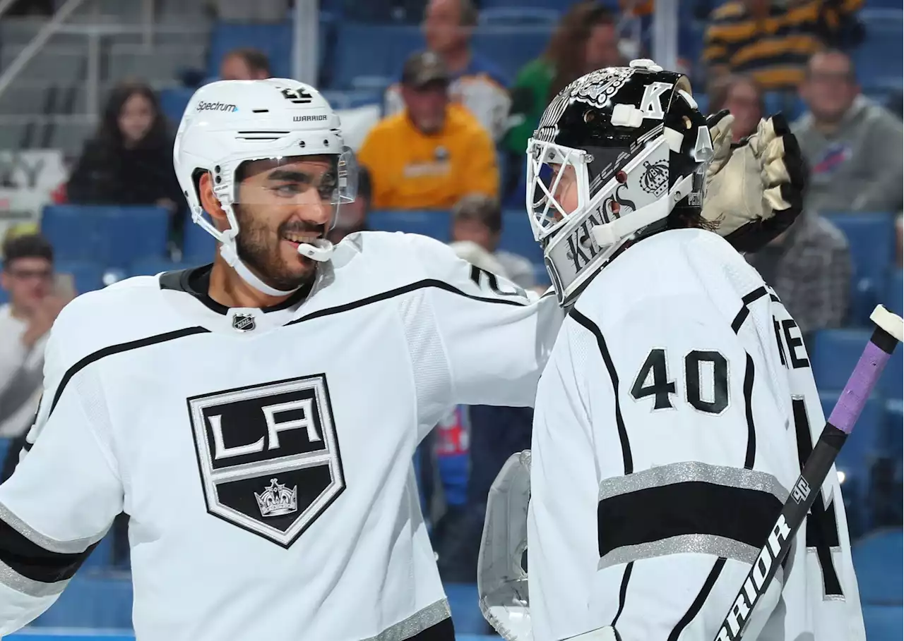 Athanasiou, Petersen Team Up In Kings' 3-0 Win Over Sabres