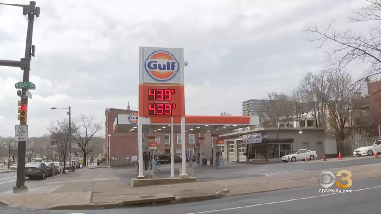 Philadelphia Area Sets Record For Gas Price Average Sunday, Triple-A Says