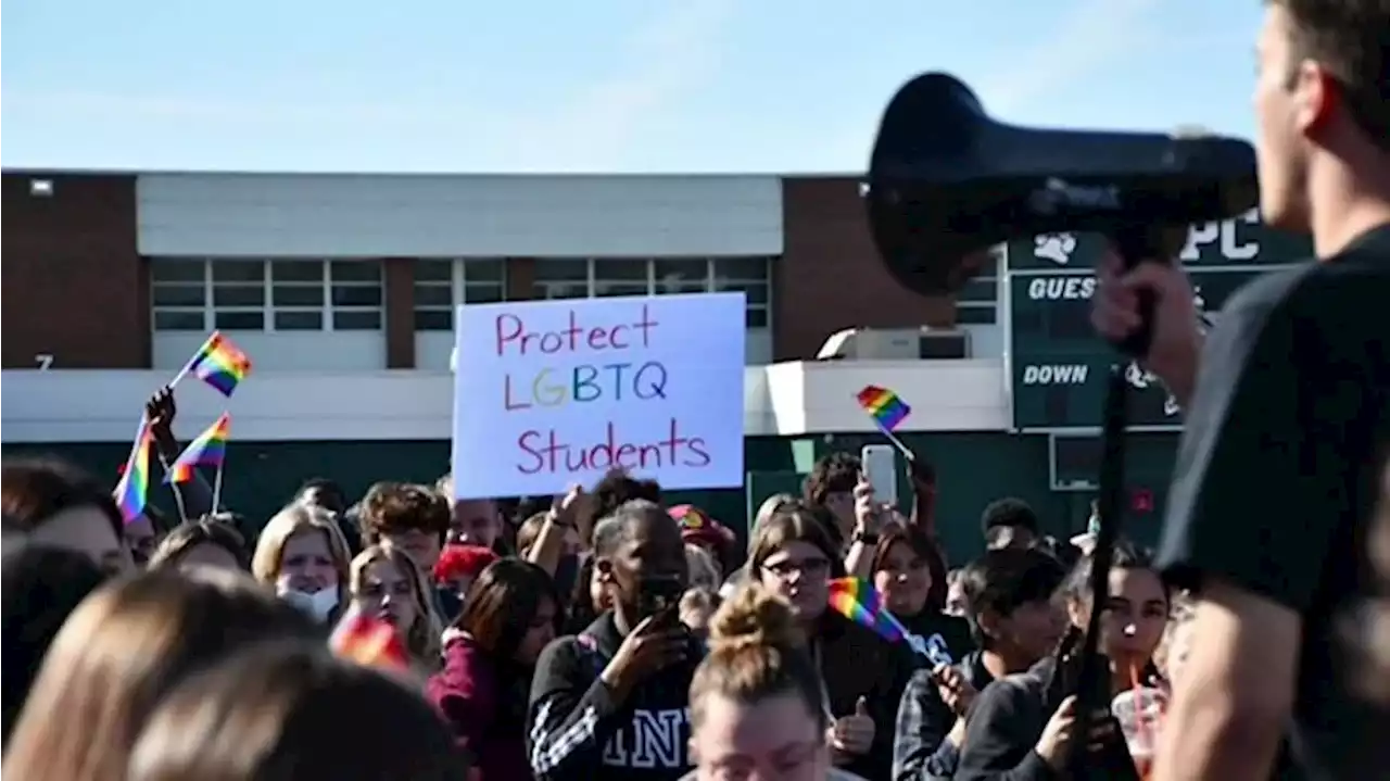 Student suspended for pride flags at rally in Florida