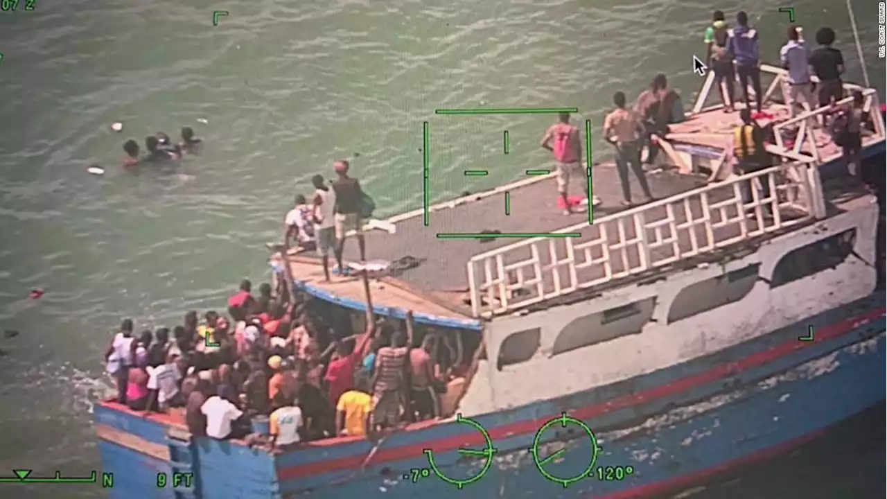 Suspected migrant boat carrying 300 people runs aground in the Florida Keys