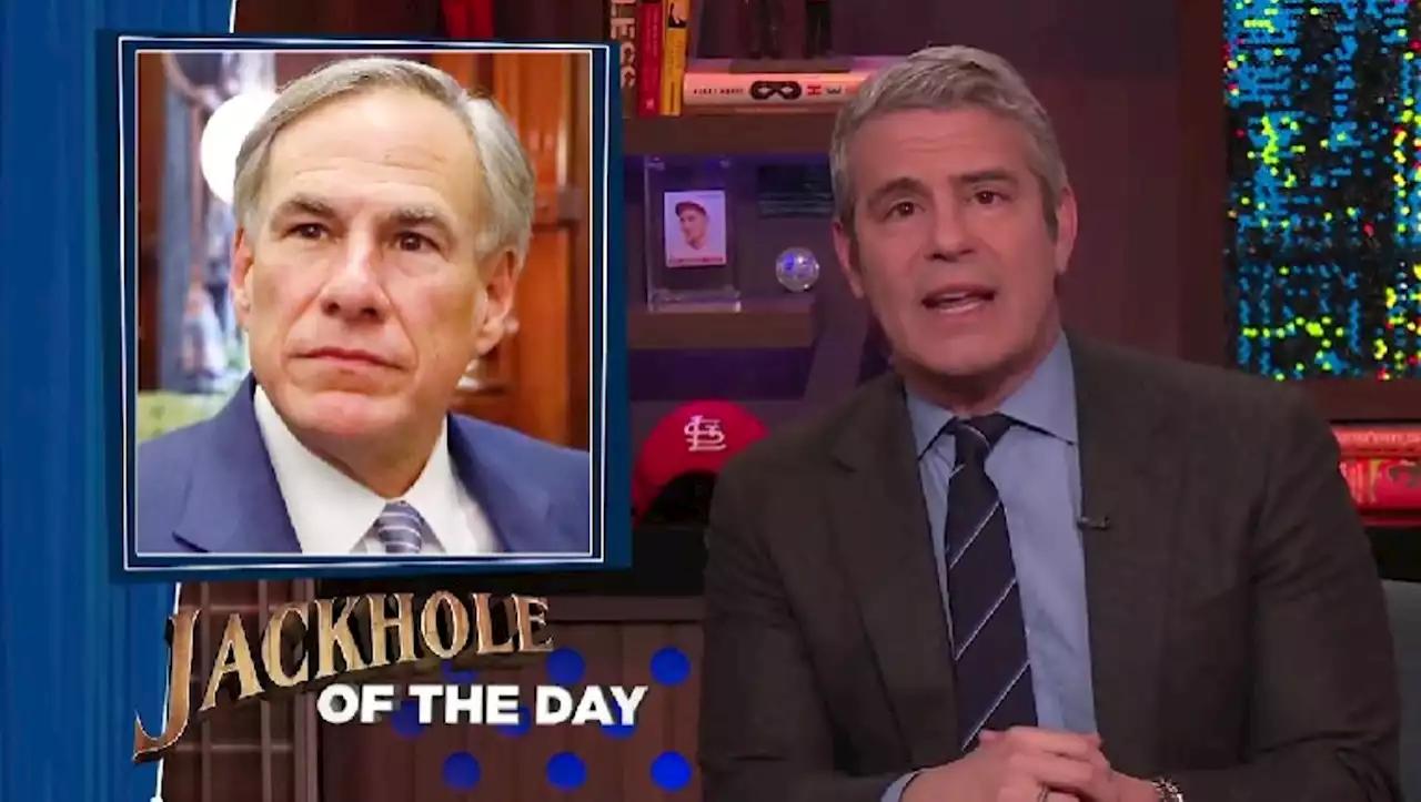 Watch What Happens When Andy Cohen Tears Abbott a New One Over Trans Investigations