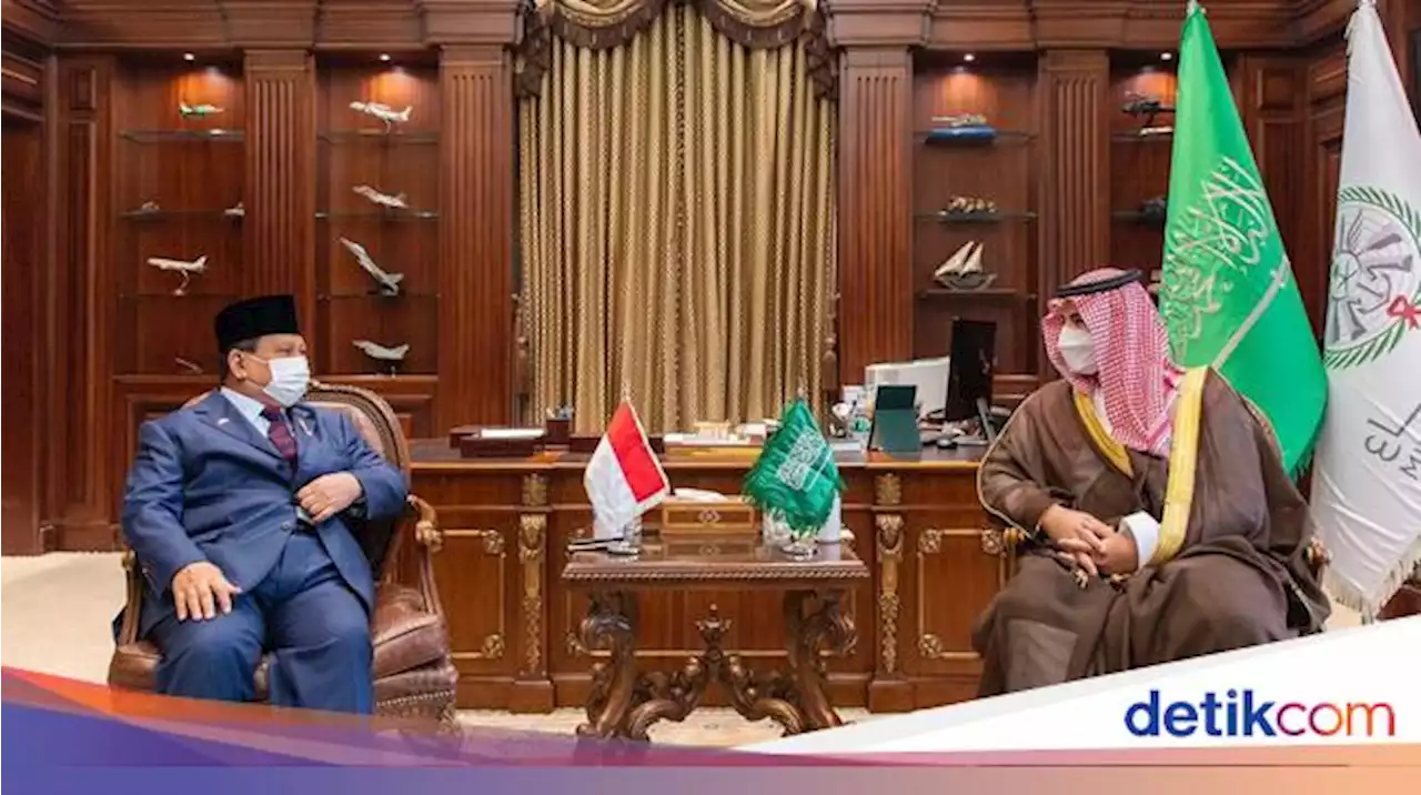 Prabowo Bertemu Wamenhan Arab Saudi, Ini yang Dibahas