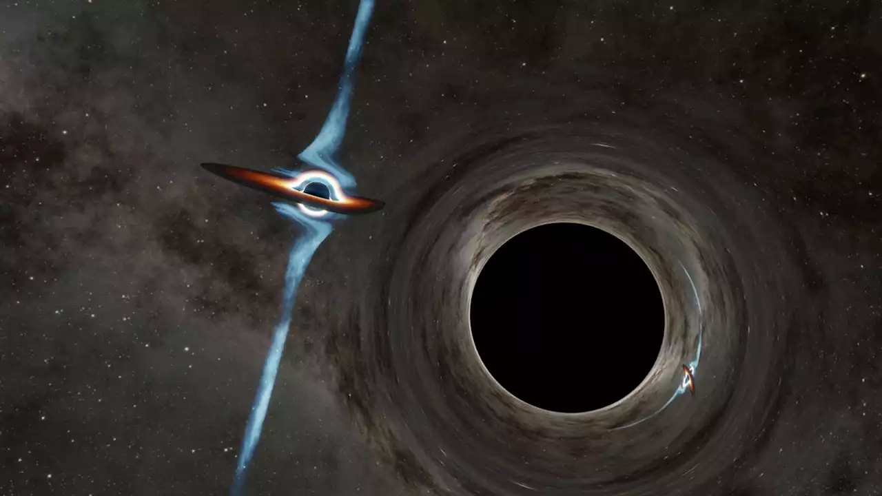 2 black holes collided billions of years ago. The spectacle is just beginning to reach Earth.