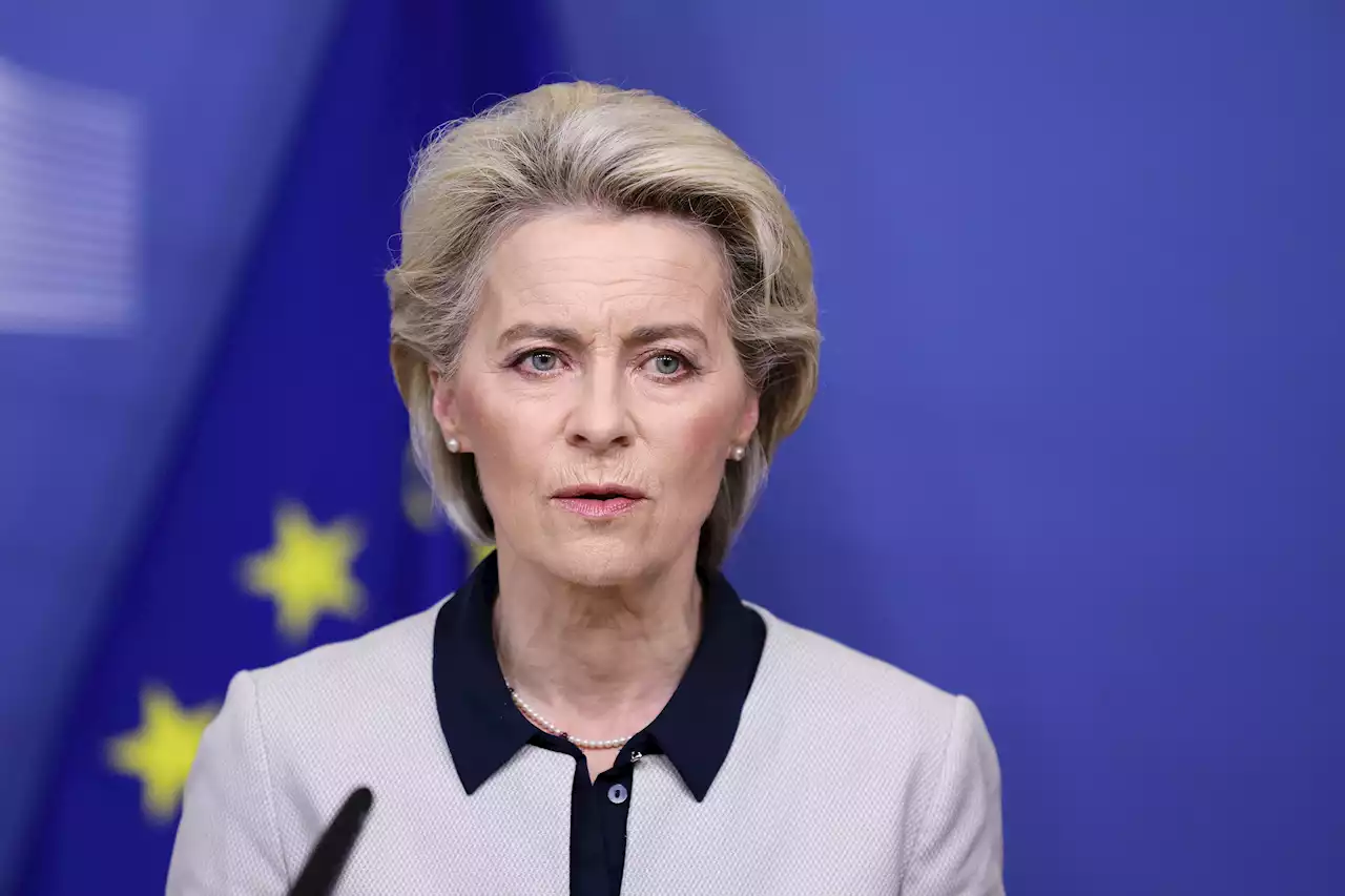 Krieg in der Ukraine - Von der Leyen: 'Putins Krieg ist das schiere Grauen'