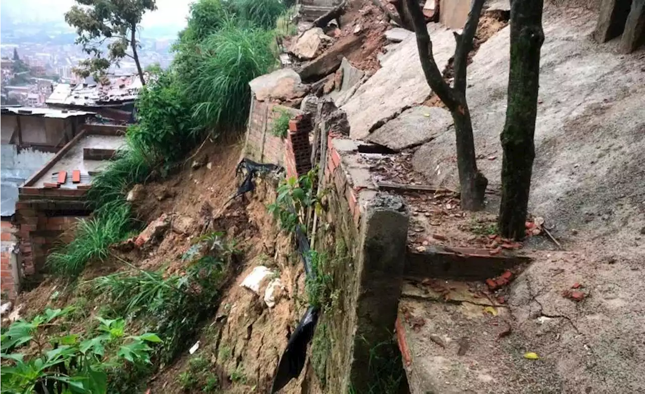 Las lluvias tienen en alerta a tres comunas de Medellín y a otros municipios de Antioquia