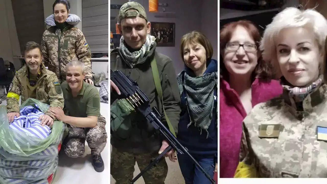 De stannar kvar i Kiev:\n”Hur skulle ni agera?”