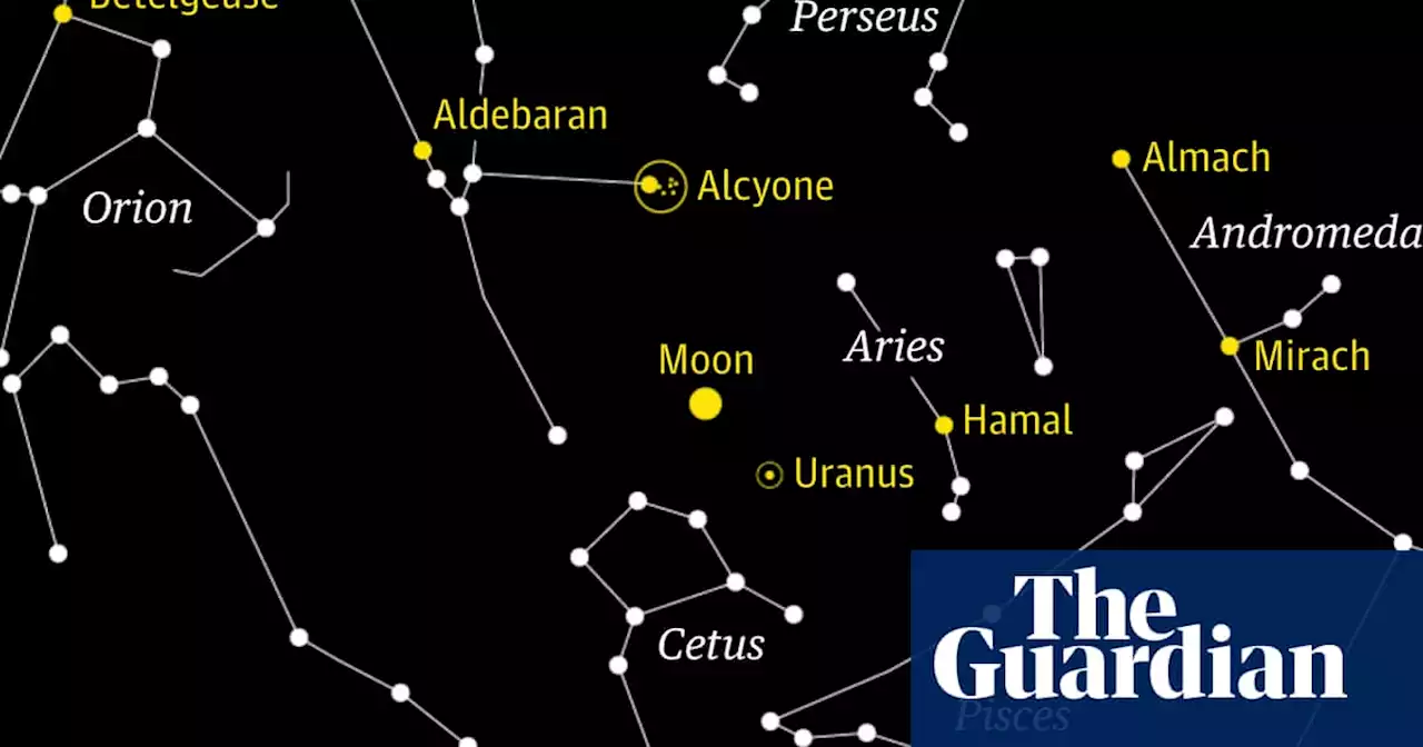 Starwatch: use the moon to guide you to the planet Uranus