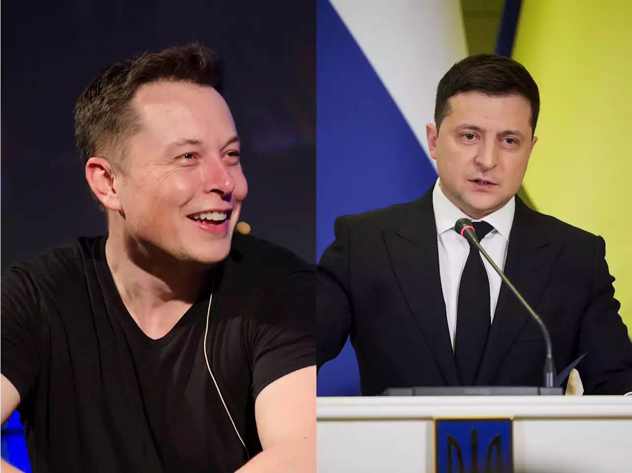 Elon Musk habla con el presidente de Ucrania y revelan los detalles de su conversación