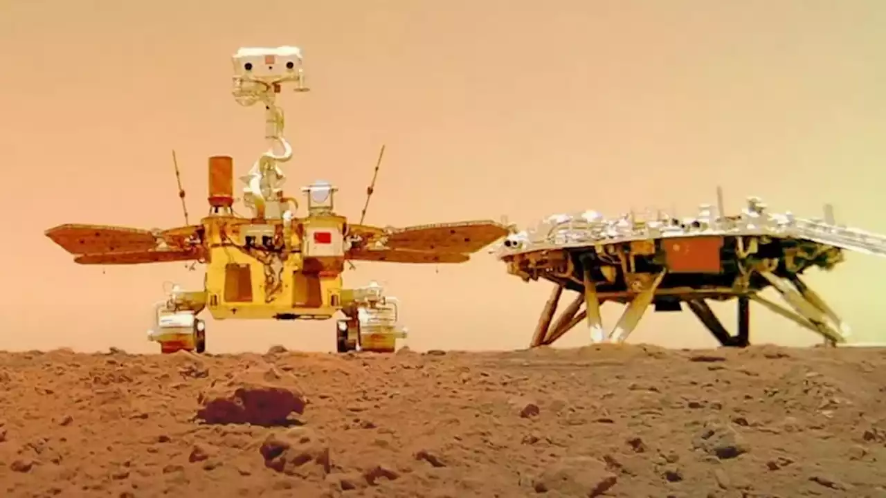 China's Mars rover completes its first 60 Martian days on an alien world