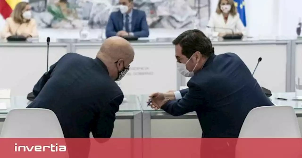 CEOE y sindicatos negociarán y acordarán la subida salarial al margen del pacto de rentas de Sánchez