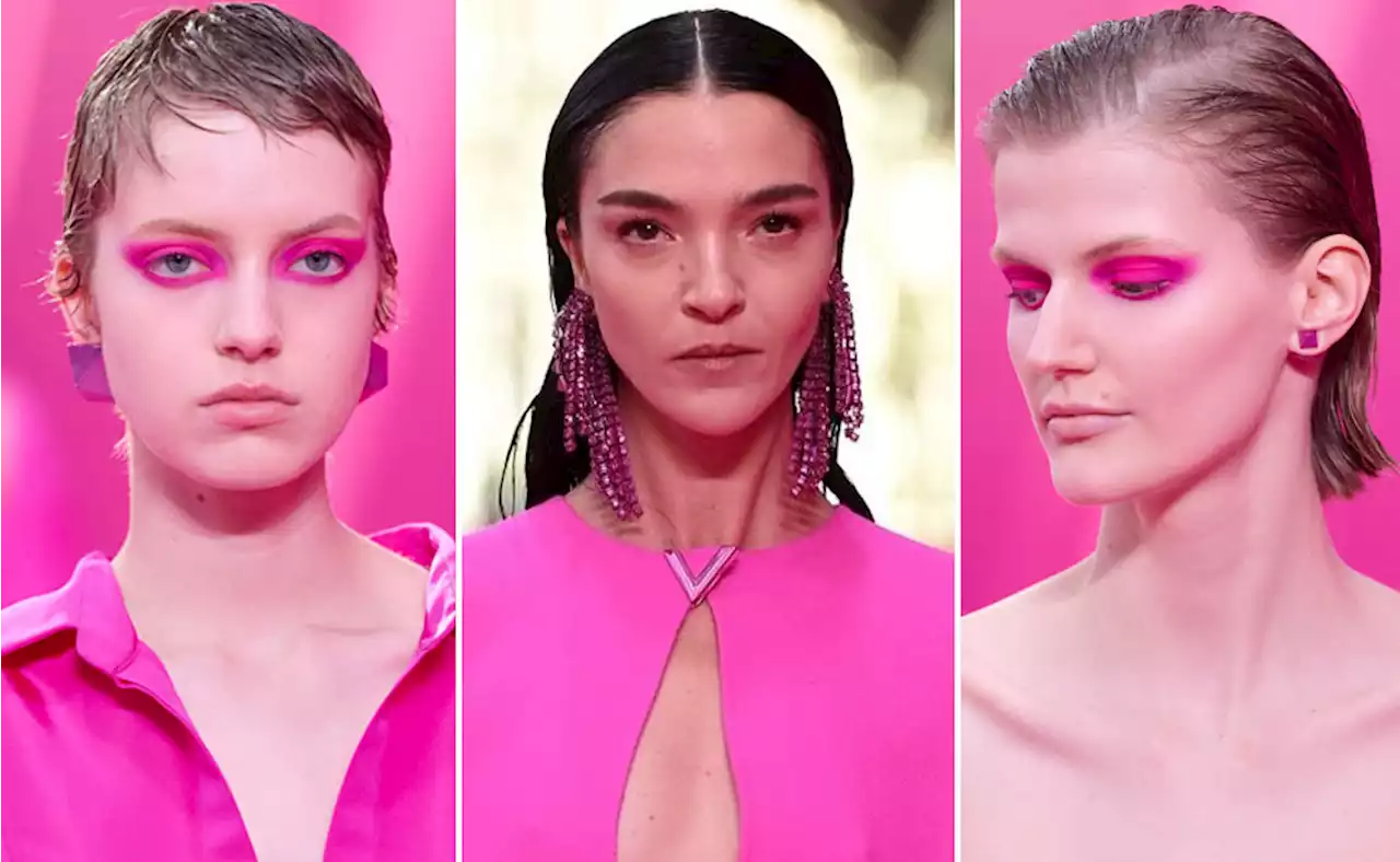 Valentino AI 2022/23, un inno beauty, color fucsia, all’amore - iO Donna