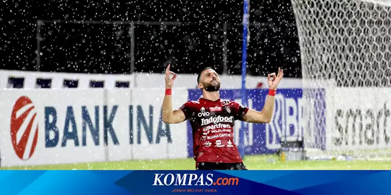 Daftar Top Skor dan Klasemen Liga 1, Spaso dan Bali United Teratas