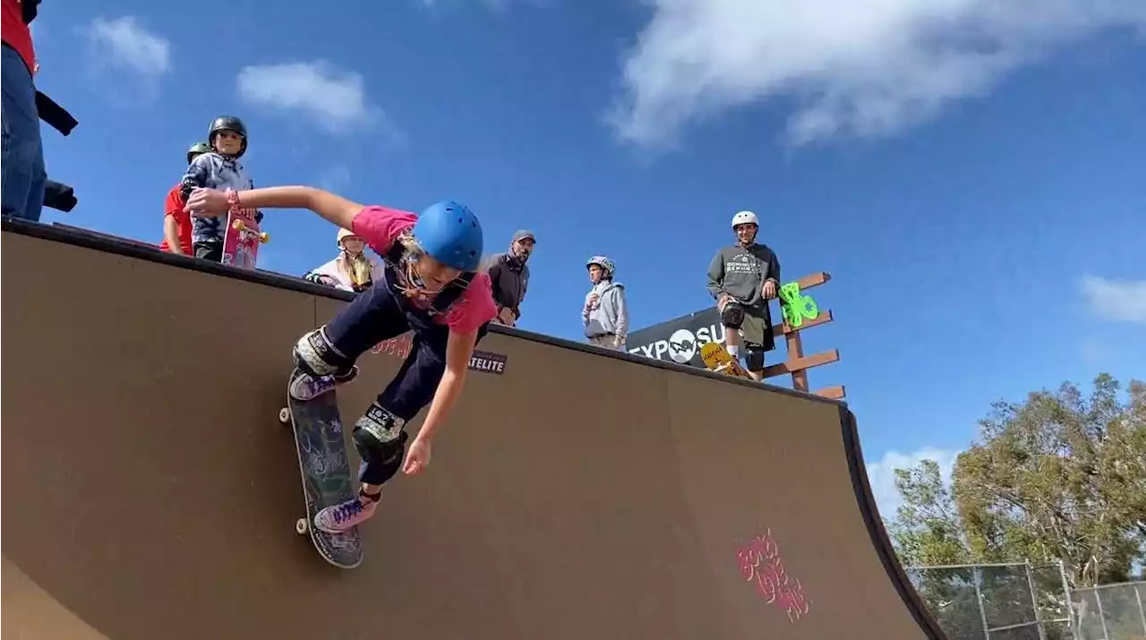 Olympic skateboarder Bryce Wettstein donates vert ramp to Magdalena Ecke Family YMCA -