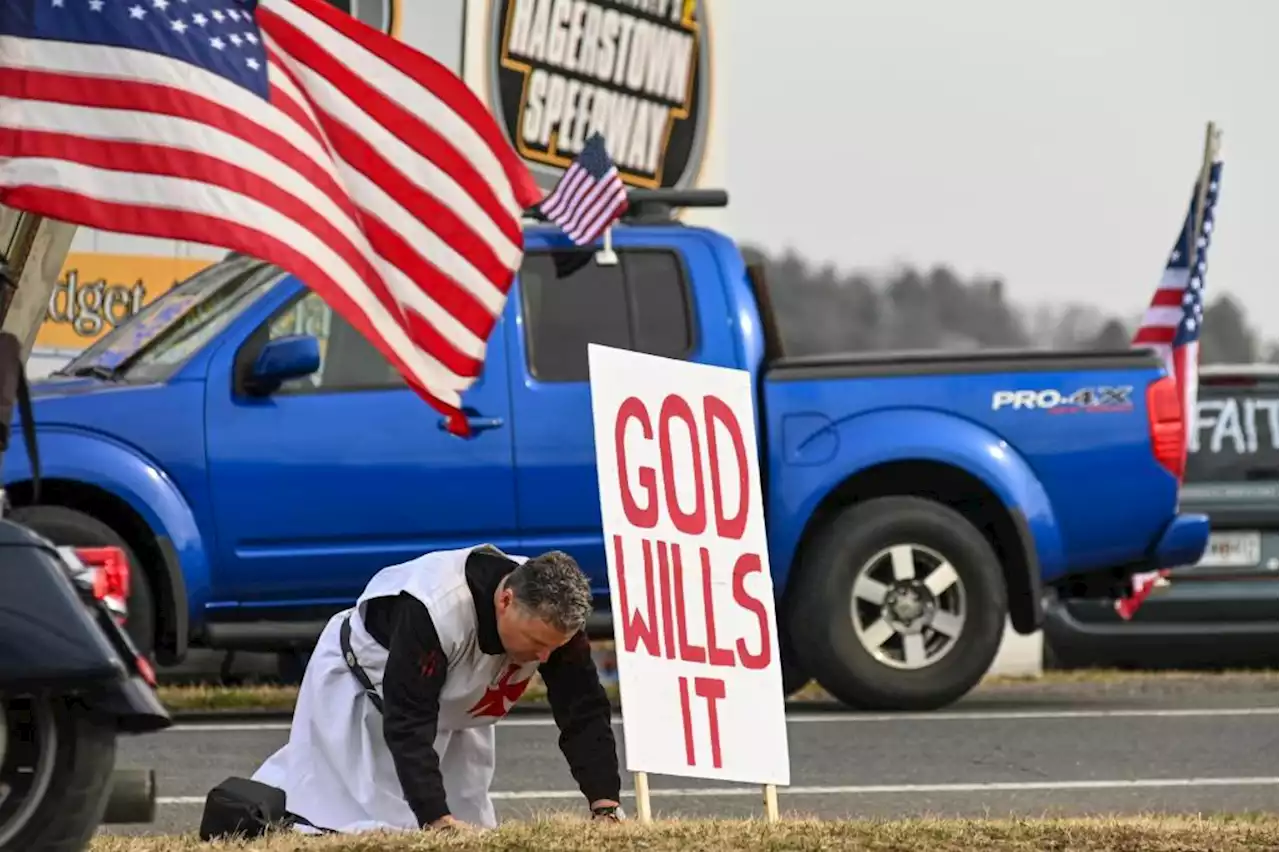 Truckers protesting COVID mandates encircle Washington, D.C.