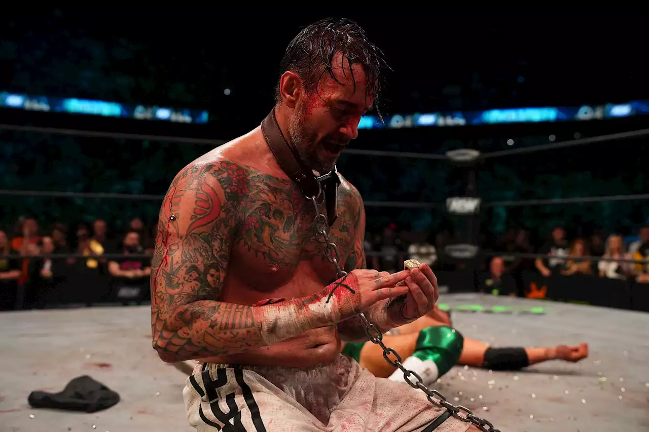 AEW Revolution delivers the CM Punk we’ve waited for in brutal dog collar match