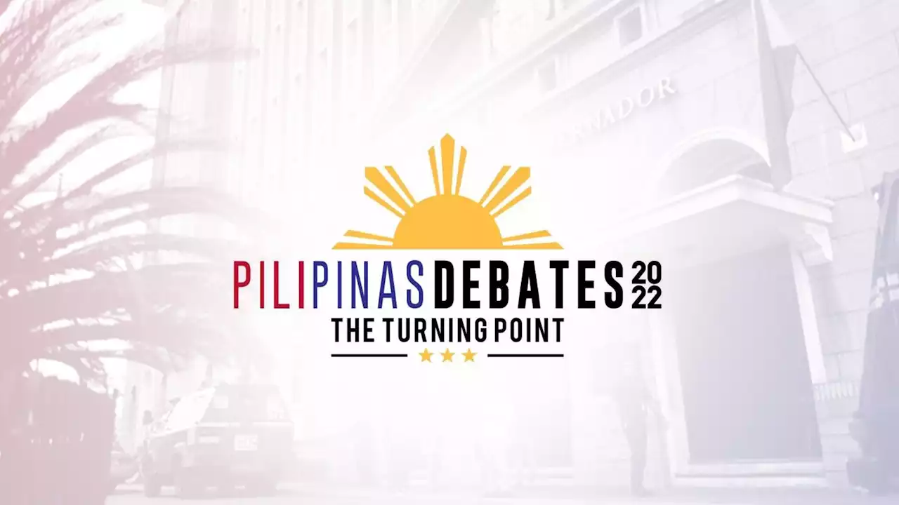 Comelec finalizes schedule of PiliPinas Debates 2022