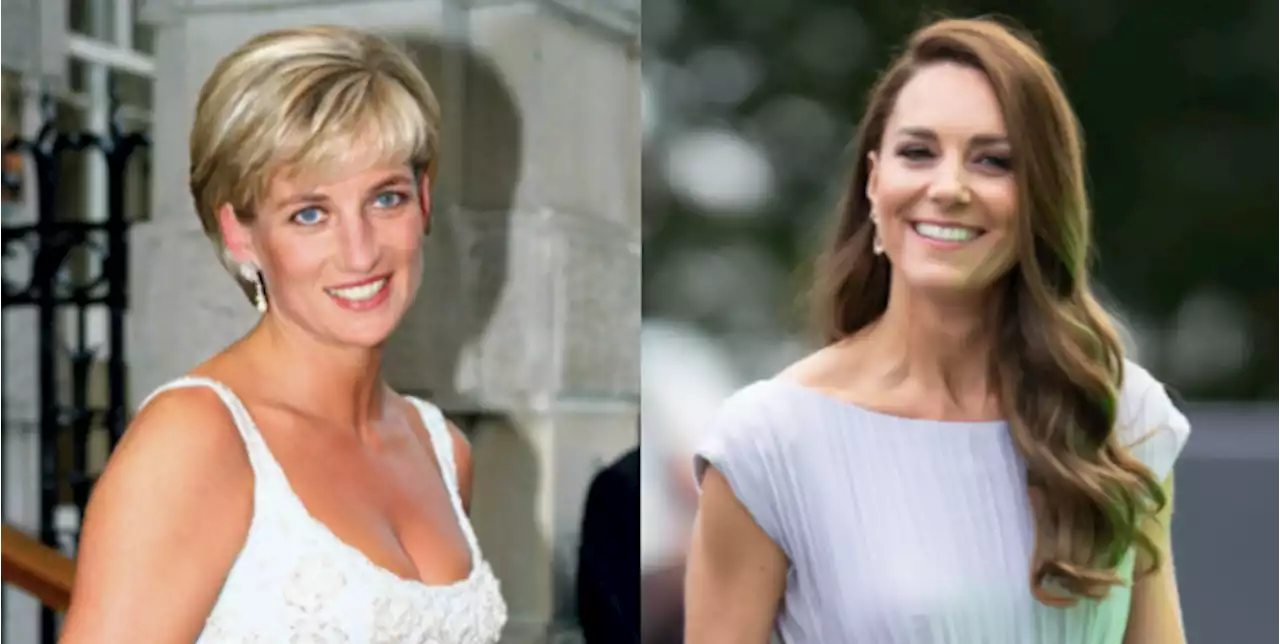 Fans think Kate Middleton and Princess Diana look identical in unseen portrait of the late royal