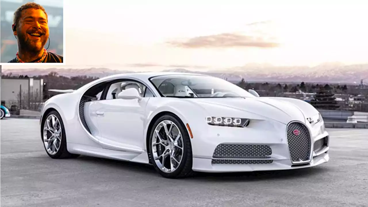 Post Malone’s One-of-a-Kind, White-on-White 2019 Bugatti Chiron Is up for Sale