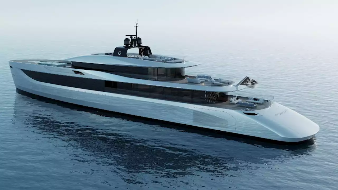 This New Boundary-Breaking 233-Foot Superyacht Concept Has an All-Glass Owner’s Suite Right on the Deck