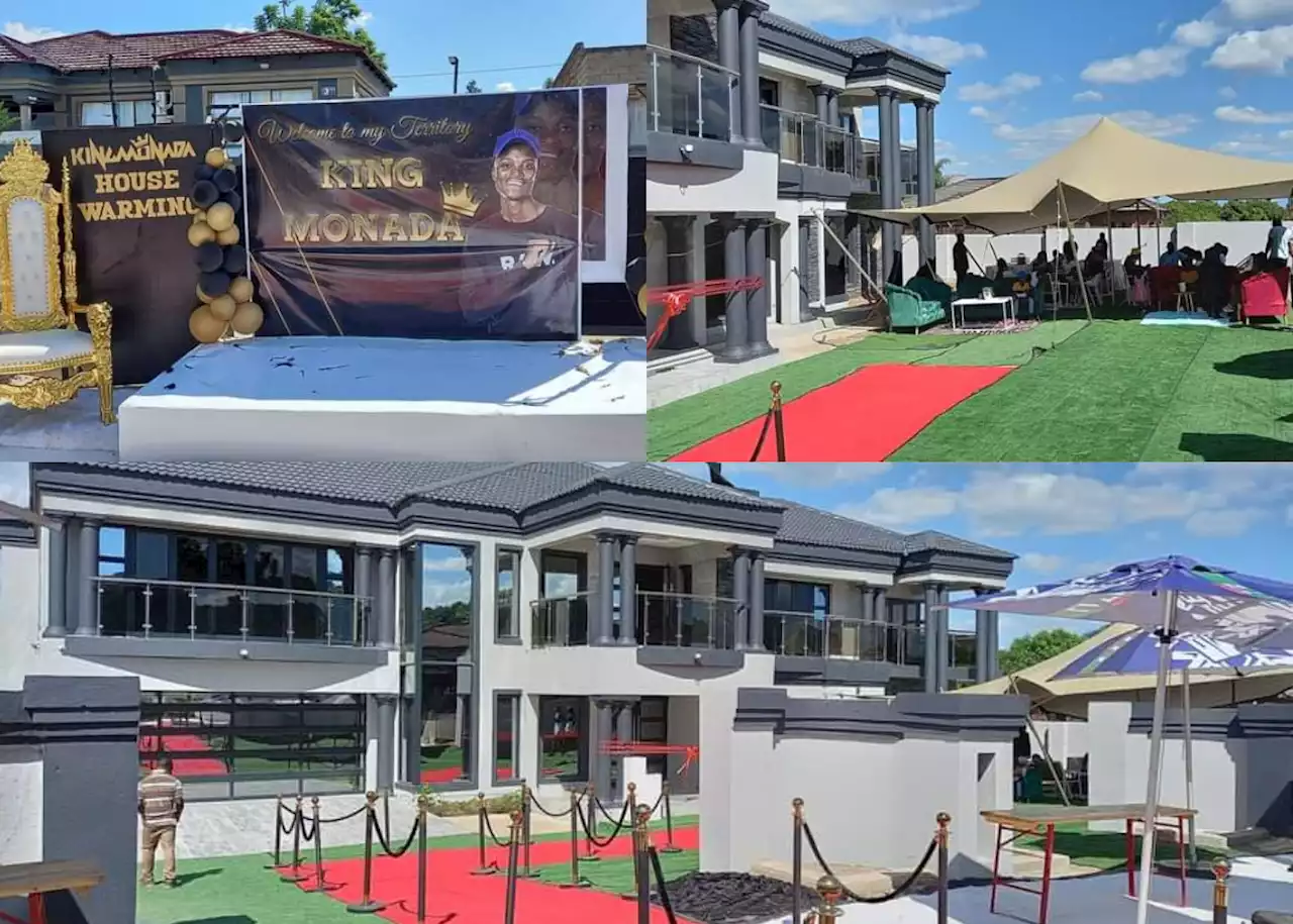 Fit for a king: King Monada unveils his multi-million rand mansion ...