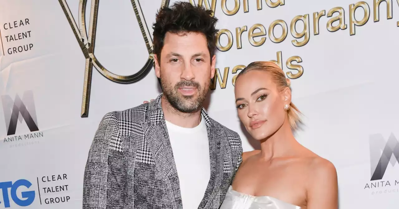 Maksim Chmerkovskiy’s wife shares touching photos of his return from Ukraine