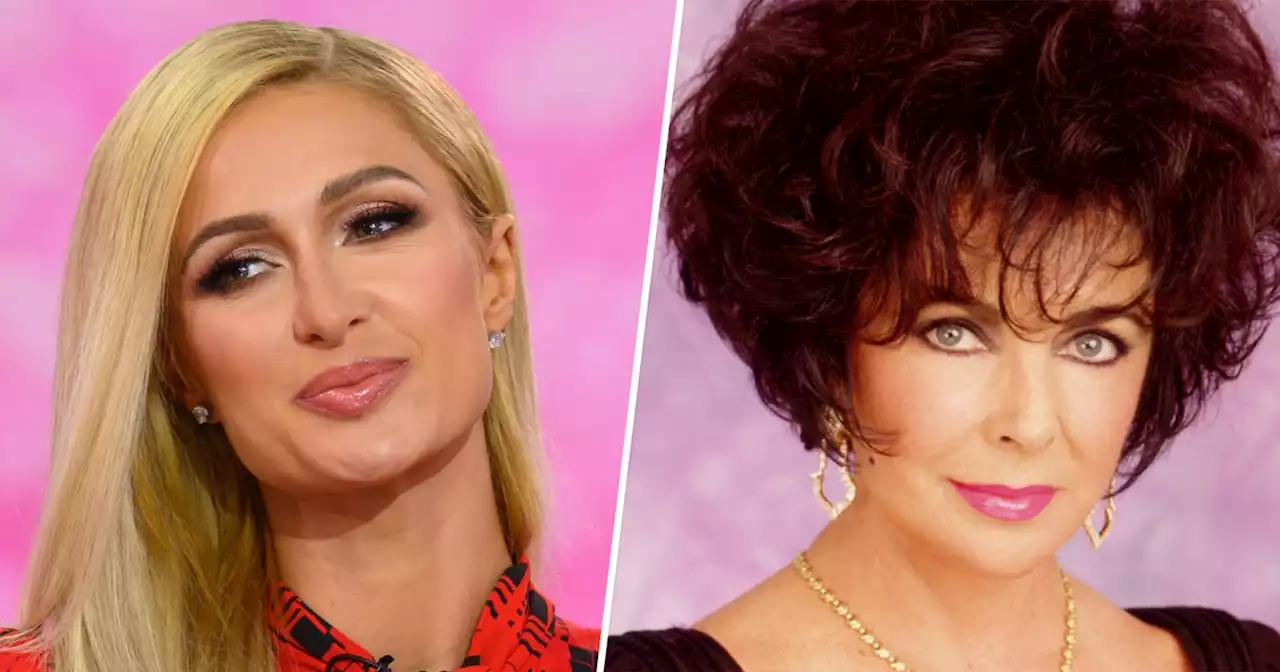 Paris Hilton posts glam throwback photo with great-aunt Elizabeth Taylor