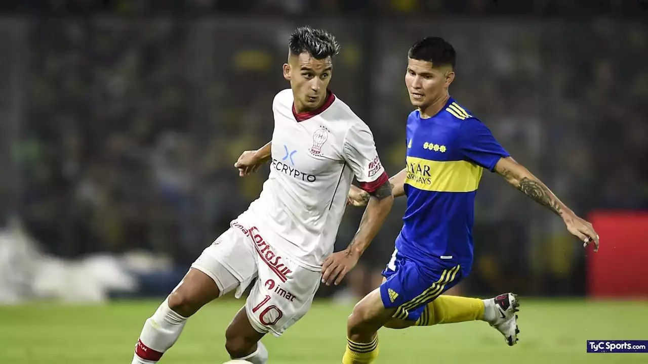 Franco Cristaldo, el ex Boca que hizo un partidazo con Huracán en La Bombonera - TyC Sports