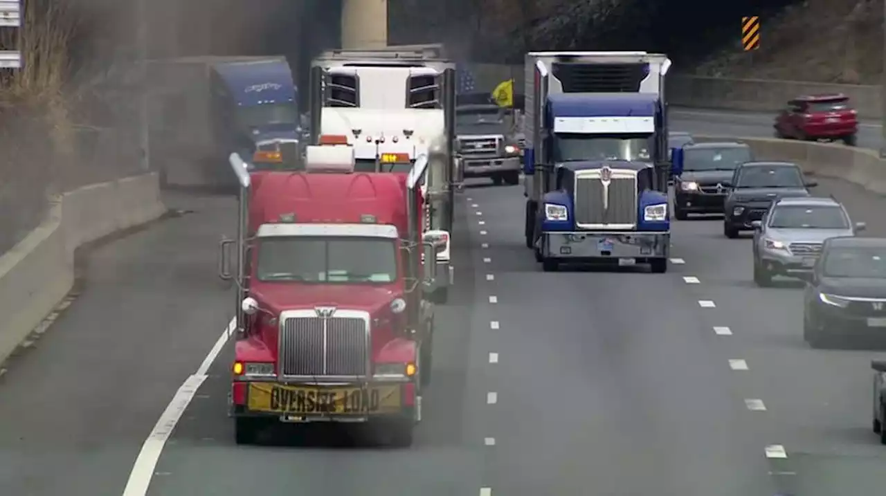 Convoy protesting COVID-19 mandates does DC beltway circuit