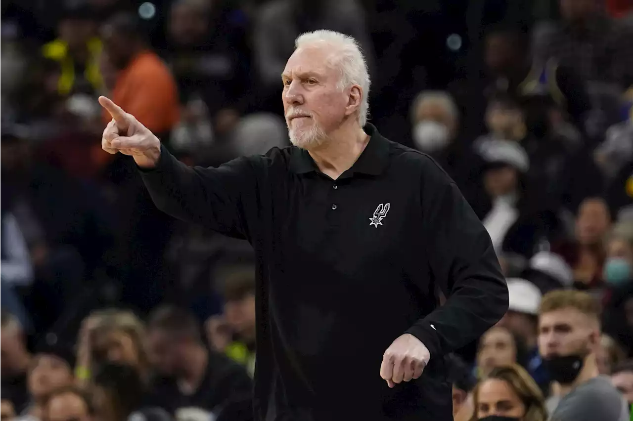 Spurs' Popovich ties Nelson for NBA career wins record