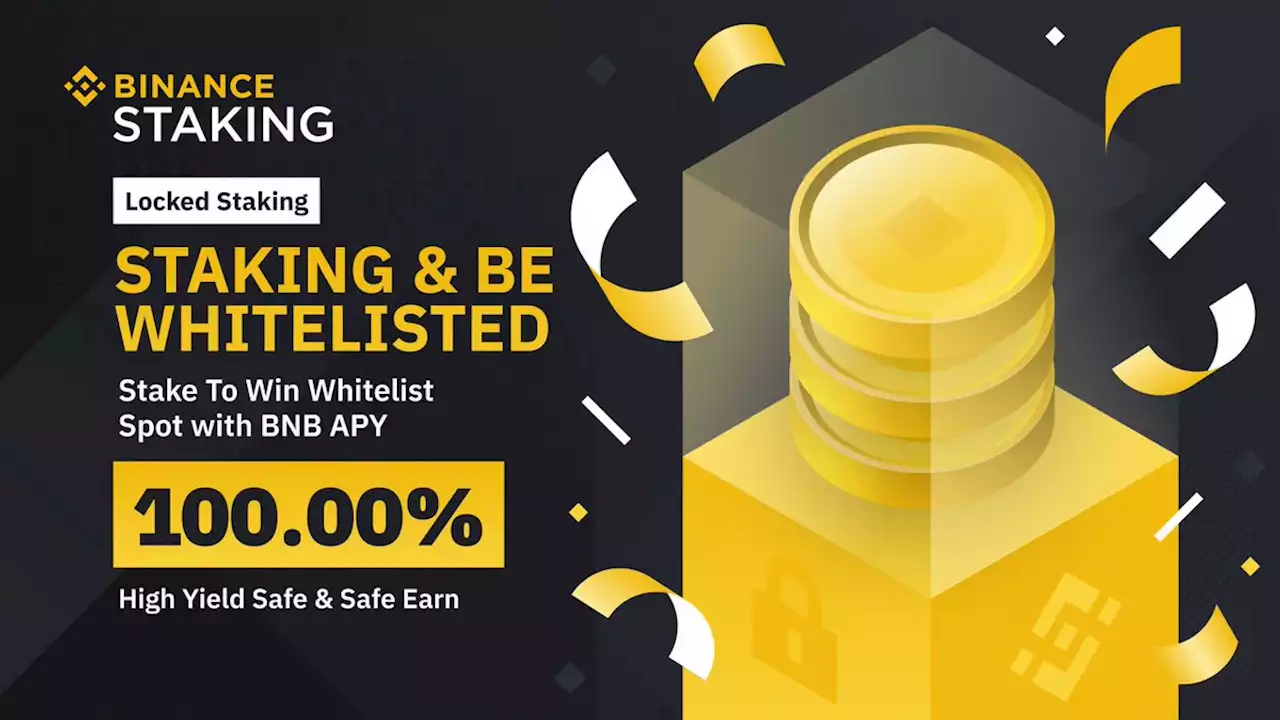 Stake & Be Whitelisted to Earn 100% APY with BNB Staking | Binance Support