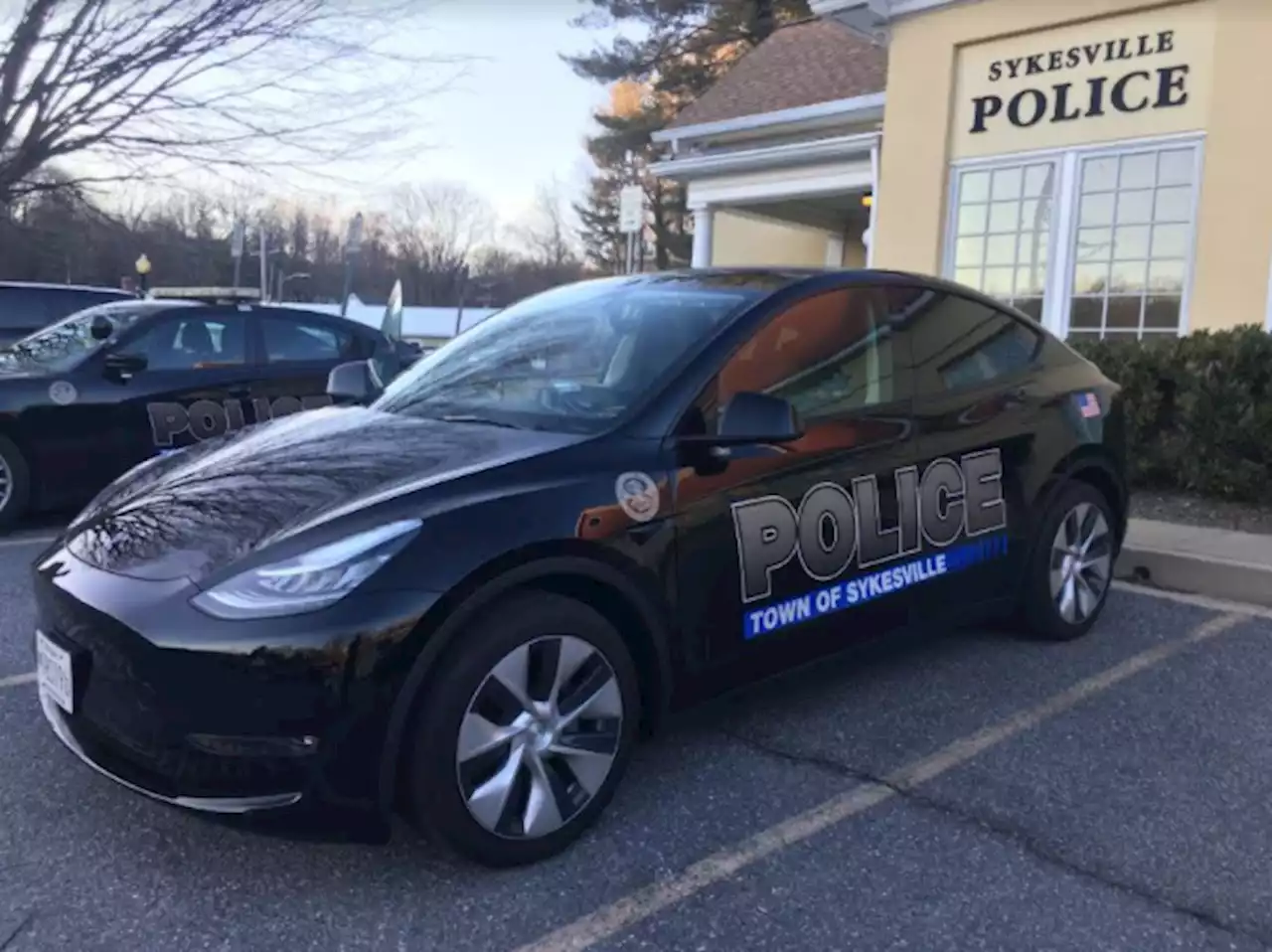 Tesla Model Y Selected For Sykesville, Maryland, Police Department