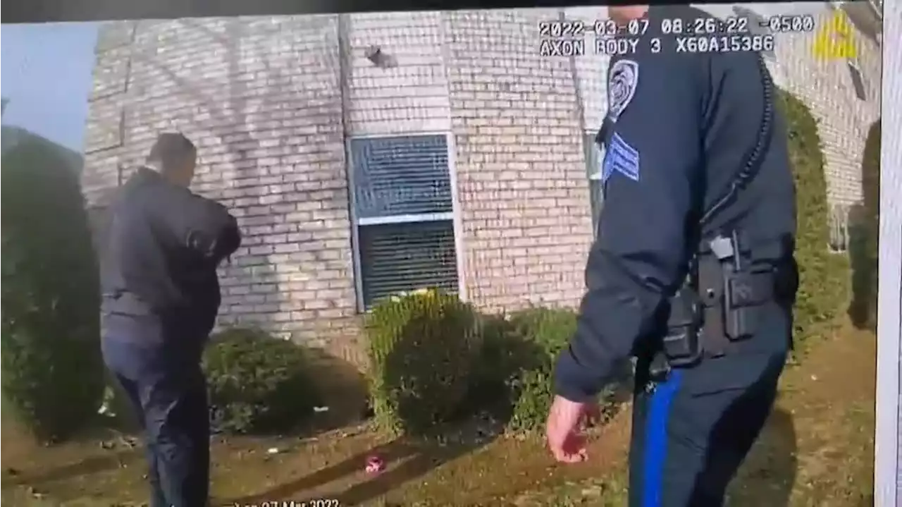 CAUGHT ON CAM: New Jersey officers catch 3-year-old dropped from burning building