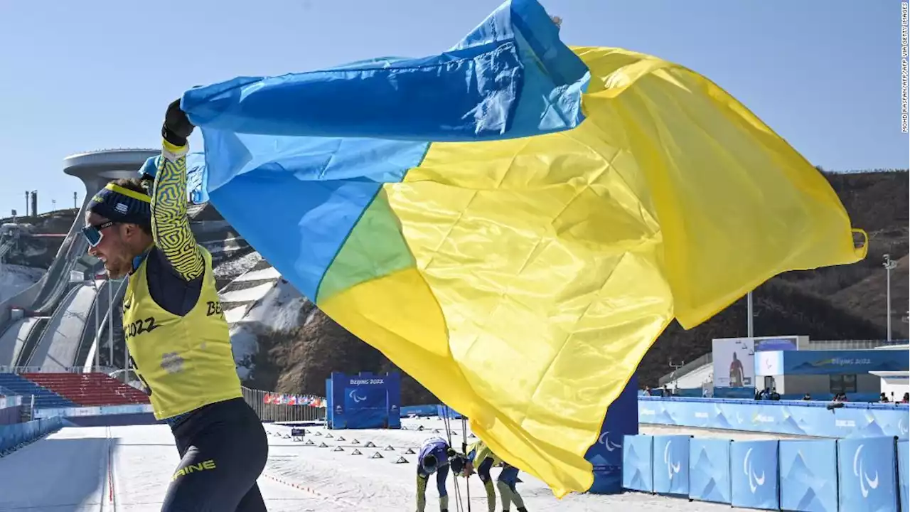 Winter Paralympics: Ukrainian athletes' thoughts are with those fighting the invasion back home as they enjoy golden success in Beijing