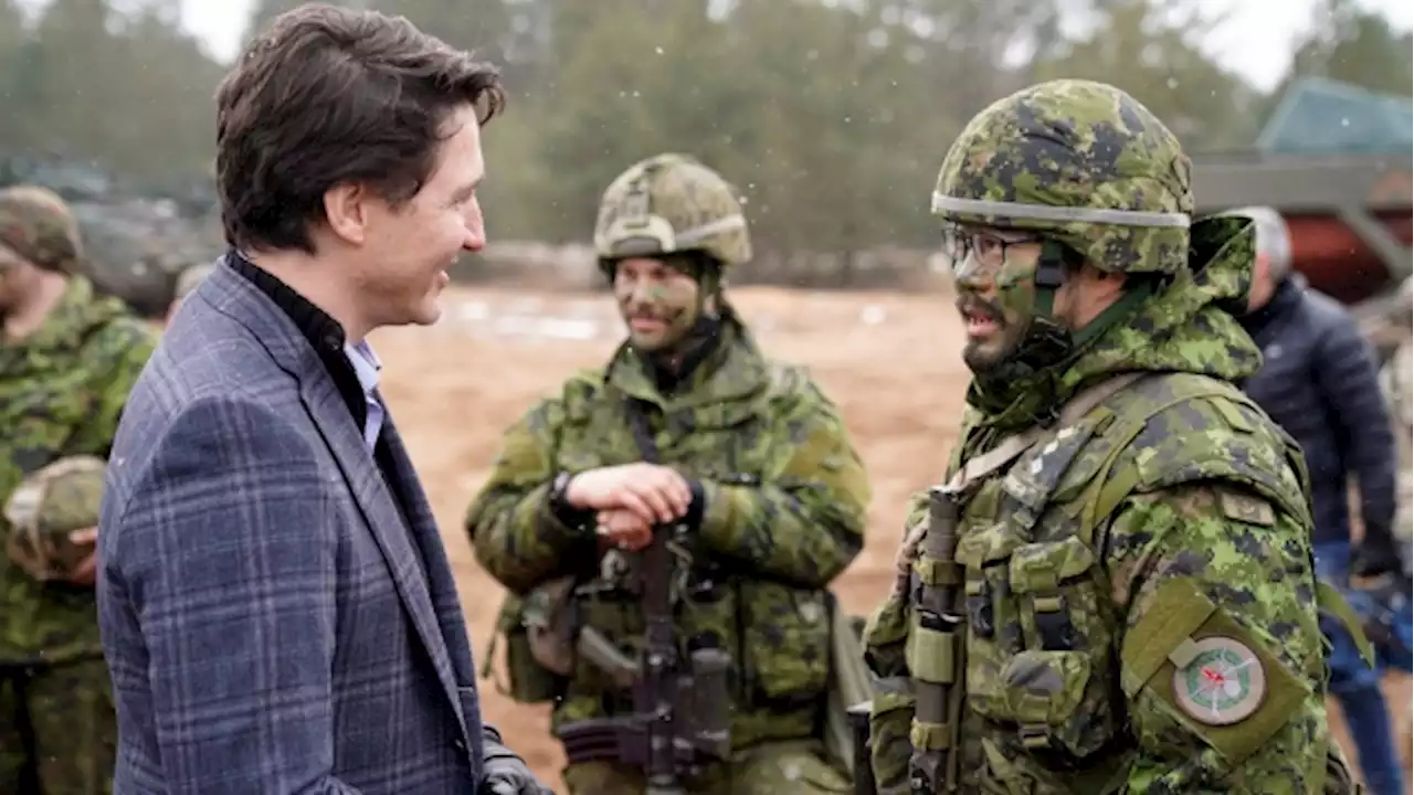 PM Trudeau meets NATO partners in Latvia, pledges support to Baltic leaders